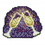 Набор для вышивания MILL HILL Ура!!! 7х6 см