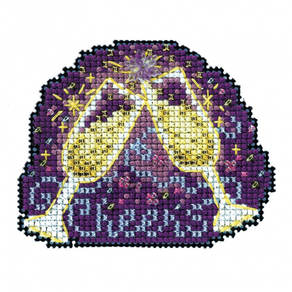 Набор для вышивания MILL HILL Ура!!! 7х6 см