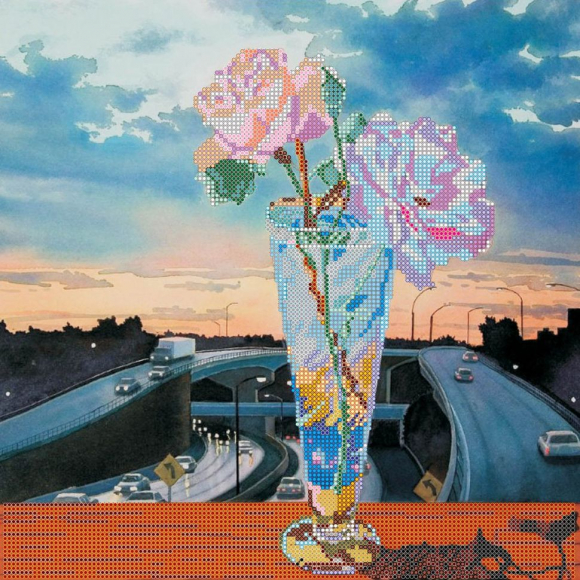 Схема на холсте АБРИС АРТ арт. AC-252 Огни большого города 30х30 см