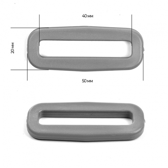 Шлёвка 40мм QR40А цв.серый нагрузка 80 кг уп.50 шт Шлёвка 40мм QR40А цв.серый нагрузка 80 кг уп.50 шт