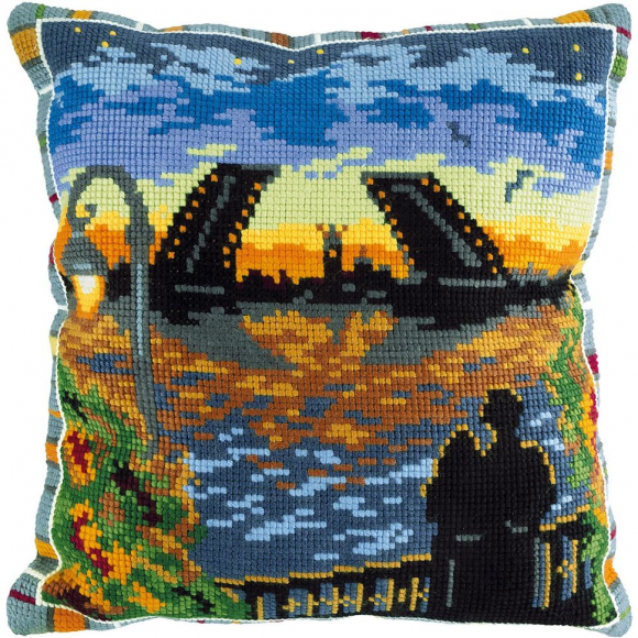 Набор для вышивания PANNA арт. PD-1454 Белые ночи 42х42 см