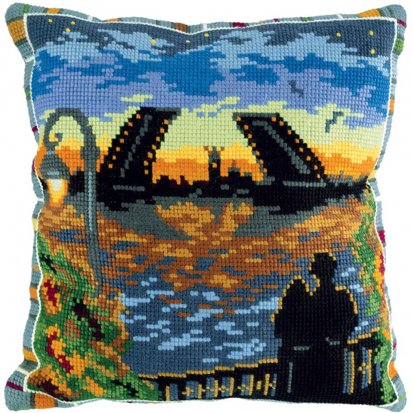 Набор для вышивания PANNA арт. PD-1454 Белые ночи 42х42 см