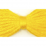 Нитки мулине цв.0305 ярк.желтый 12х10м С-Пб