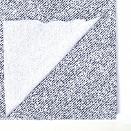 Трикотажная ткань 95х50 см хлопок 100% плотность 140гр цв.ТП-1175 бело-синий джинс уп.2шт