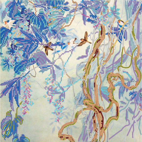 Схема на холсте АБРИС АРТ арт. AC-309 Утро в лианах 30х30 см Схема на холсте АБРИС АРТ арт. AC-309 Утро в лианах 30х30 см