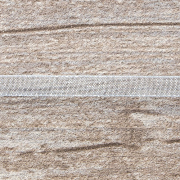 Лента органза SAFISA мини-рулон, 7 мм, 4,5 м, цвет 04, голубой светлый