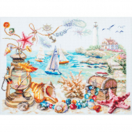 Набор для вышивания ЧУДЕСНАЯ ИГЛА арт.120-400 Морской бриз 40х31 см
