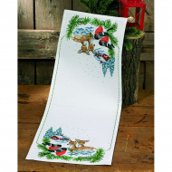 Набор для вышивания PERMIN арт.68-6291 Дорожка Косуля в снегу 33х90 см