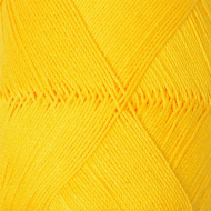 Нитки для вязания Камелия (100% хлопок) 4х50г/150м цв.0305 желтый, С-Пб