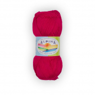 Пряжа ALPINA VIVEN (100% бамбук) 10х50г/405м цв.05 малиновый