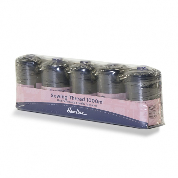 183520_Нить универсальная Hemline для шитья, 1000 м