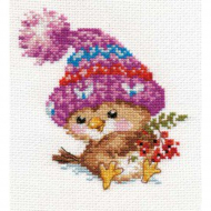 Набор для вышивания АЛИСА арт.0-101 Воробушек 11х12 см Набор для вышивания АЛИСА арт.0-101 Воробушек 11х12 см