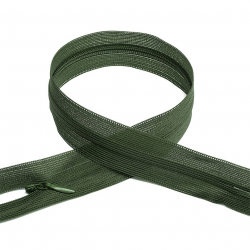 Молния MaxZipper пласт. потайная №3 50см н/р цв.F327 оливковый уп.50шт