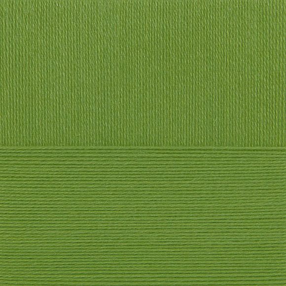 Пряжа для вязания ПЕХ Школьная (100% акрил) 5х50г/150м цв.434 зеленый