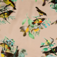 Ткань шелк Армани креп 90 г/м? 97% полиэстер, 3% лайкра шир.148 см арт.T.0240.4 цв.04 розовый рул.25м