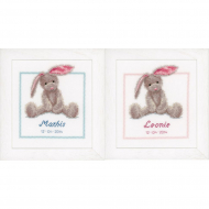 Набор для вышивания VERVACO арт.PN-0144493 Симпатичный зайчик 19х21 см