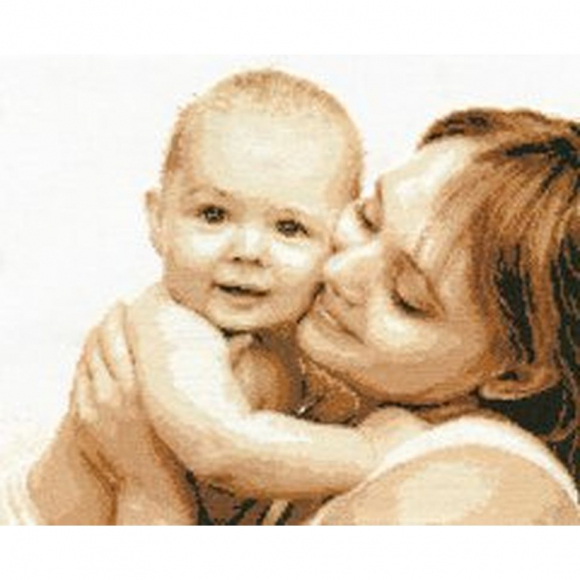 Набор для вышивания АЛИСА арт.4-13 Мой малыш 33х27 см