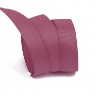 Лента Ideal репсовая в рубчик шир.20мм цв. 174 розовый рубин уп.27,42м