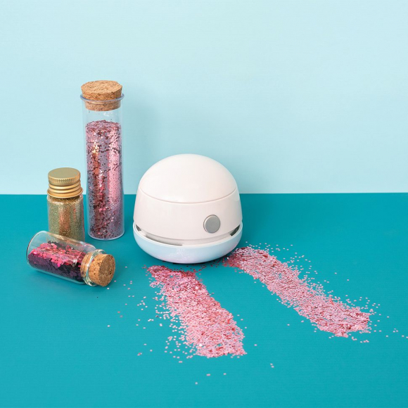 192317_Пылесос миниатюрный "Glitter Mini Vac" для очистки рабочей поверхности