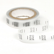 Размерники силикон ONE SIZE прозрачный 15х20 мм TBY в рул. 300 шт