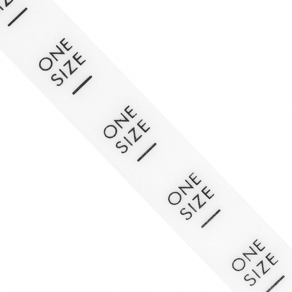 Размерники силикон ONE SIZE прозрачный 15х20 мм TBY в рул. 300 шт