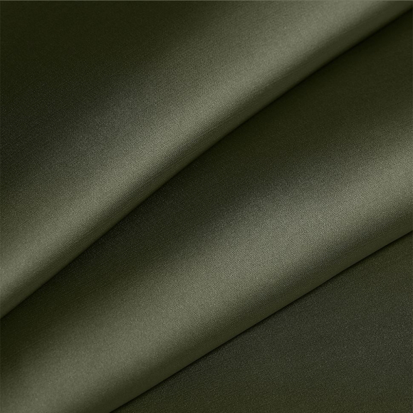 Ткань шелк Армани 90г/м? 97% ПЭ 3% Спандекс шир.150см арт.TBYArm-134 цв.134 полынь рул.25м