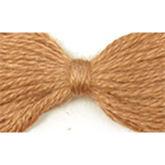 Нитки мулине цв.6206 коричневый 12х10м С-Пб