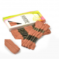 Нитки мулине IDEAL арт.ТВ (100% хлопок) 24х8м цв.288