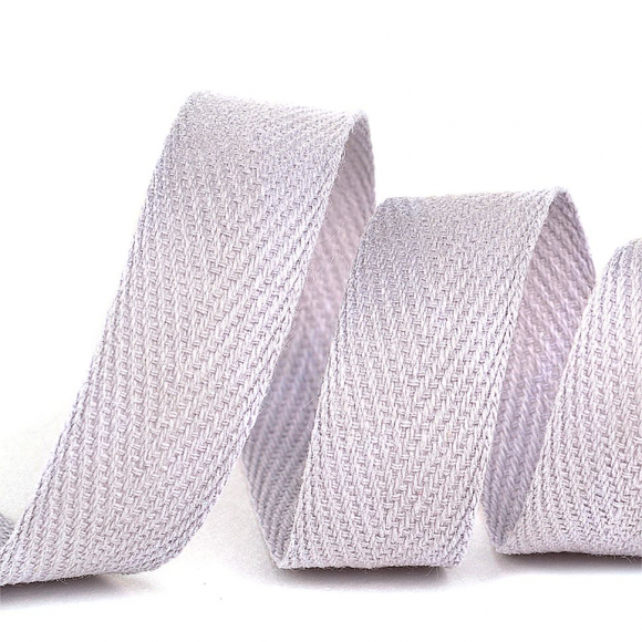 Тесьма киперная 15 мм хлопок 2,5г/см арт.TBY.CT15154 цв.S154 св.серый уп.50м Тесьма киперная 15 мм хлопок 2,5г/см арт.TBY.CT15154 цв.S154 св.серый уп.50м