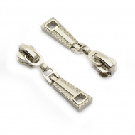 Замок MaxZipper автомат М#5 арт.TBT1077 цв. никель уп.100шт Замок MaxZipper автомат М#5 арт.TBT1077 цв. никель уп.100шт