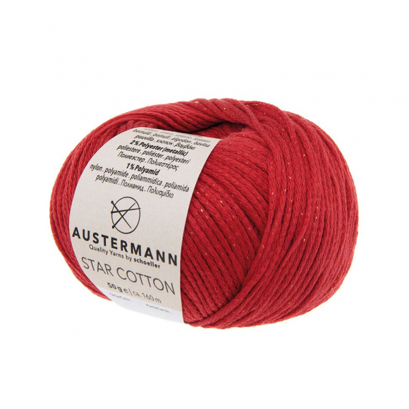 182373_Пряжа Star Cotton, 97% хлопок, 2% полиэстер, 1% полиамид, 50 г, 160 м