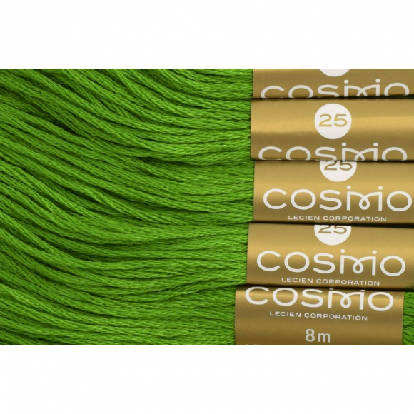 Мулине COSMO однотонный цвет 326