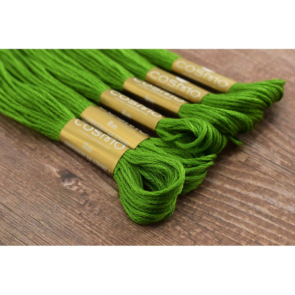 Мулине COSMO однотонный цвет 326