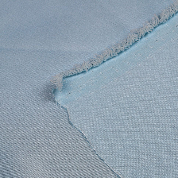 Ткань шелк Армани 90г/м? 97% ПЭ 3% Спандекс шир.150см арт.TBYArm-076 цв.76 св.голубой рул.25м