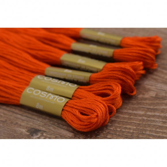 Мулине COSMO однотонный цвет 758 Мулине COSMO однотонный цвет 758