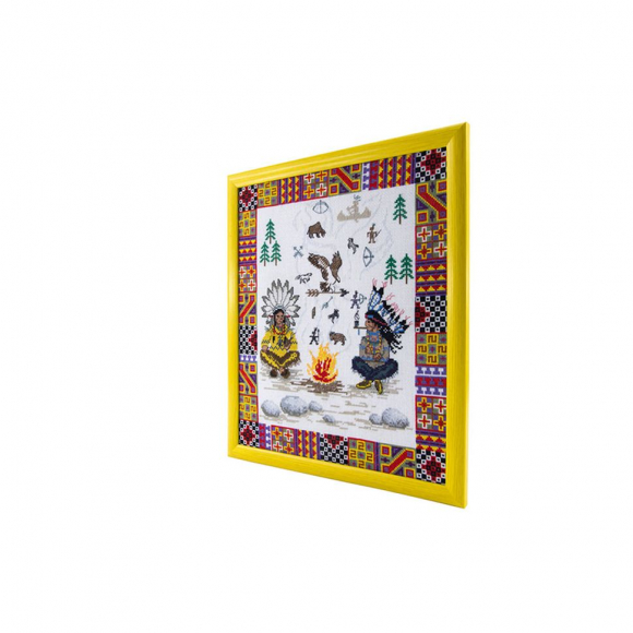 Вышитая картина "Древние духи" Вышитая картина "Древние духи"