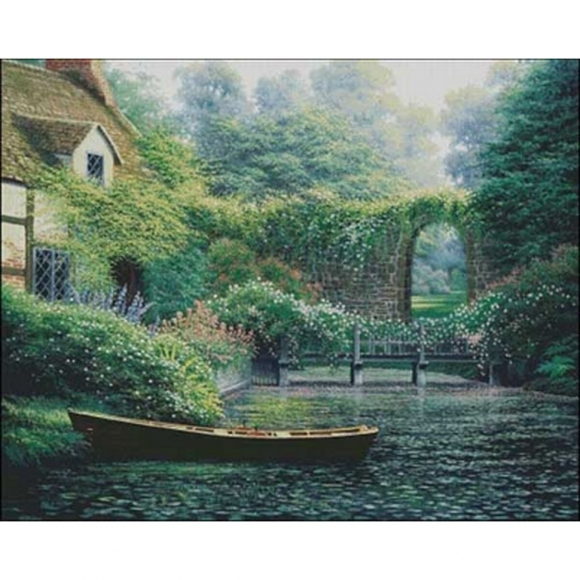 Набор для вышивания CANDAMAR DESIGNS арт.52412 Цветочная переправа 40,6 x 30,5 см Набор для вышивания CANDAMAR DESIGNS арт.52412 Цветочная переправа 40,6 x 30,5 см