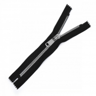 Молния MaxZipper трактор №5 1 замок TT, н/р 18см, цв.черн/серебро уп.10шт