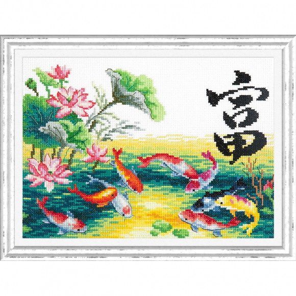 Набор для вышивания ЧУДЕСНАЯ ИГЛА арт.87-03 Богатство 25х18 см