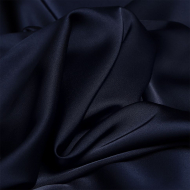 Ткань шелк Армани 90г/м? 97% ПЭ 3% Спандекс шир.150см арт.TBYArm-032 цв.32 синий (сапфир) рул.25м