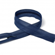 Молния MaxZipper пласт. потайная №3 60см н/р цв.F330 синий уп.50шт