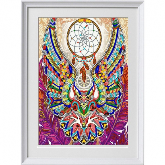 Рисунок на ткани (Бисер) КОНЁК арт. 8492 Ловец снов 29х39 см