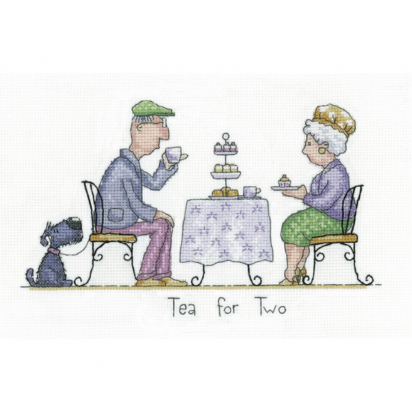 Набор для вышивания HERITAGE арт.GYTT1570 Чаепитие 21,5х13 см