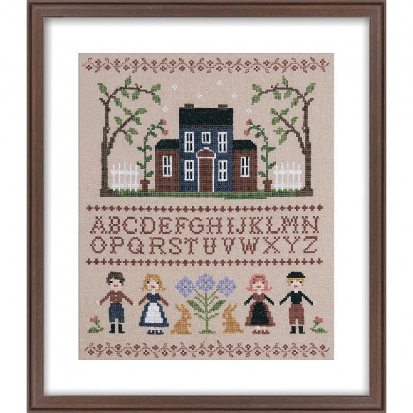 163779_Набор для вышивания "Буквы и куклы"