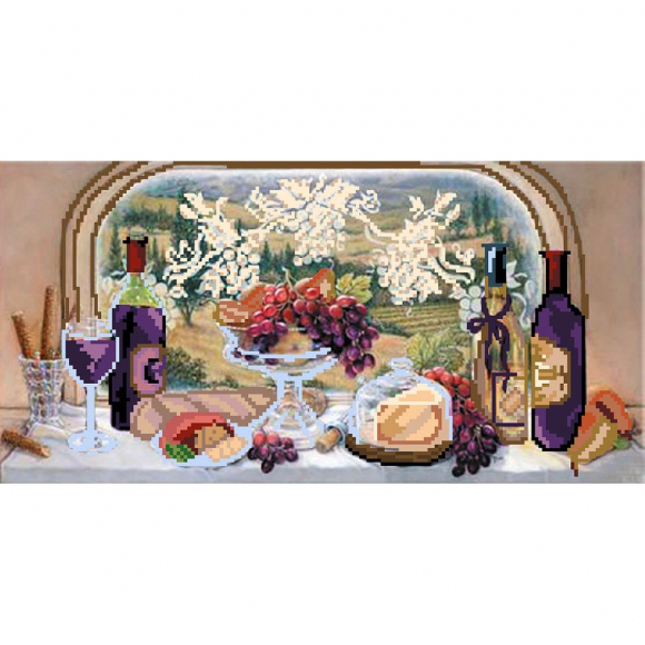 Рисунок на шелке МАТРЕНИН ПОСАД арт.24х47 - 4209 Легенды Грузии