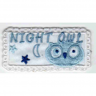 Термоаппликация HPL "Night Owl wei?"