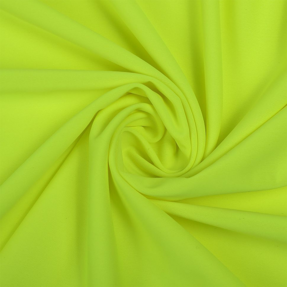 Ткань трикот. Бифлекс матовый арт.OD-180-10 180г/м? 80% нейлон 20% спандекс шир.152см цв.12 лайм неон уп.3м