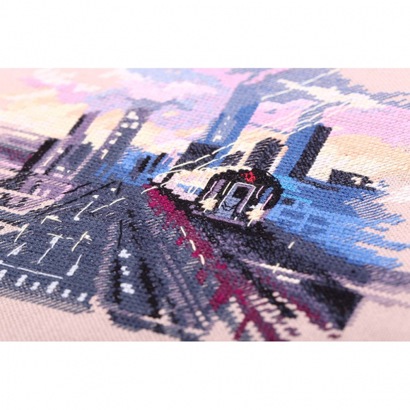 Набор для вышивания PANNA арт. GM-7269 Метро Нью-Йорка (скетчевые зарисовки) 21,5х16,5 см