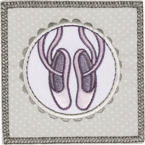 Термоаппликация "Балетки"