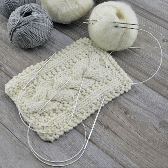 Спицы круговые супергладкие CONCEPT BY KATIA Lace №5, 60 см Спицы круговые супергладкие CONCEPT BY KATIA Lace №5, 60 см